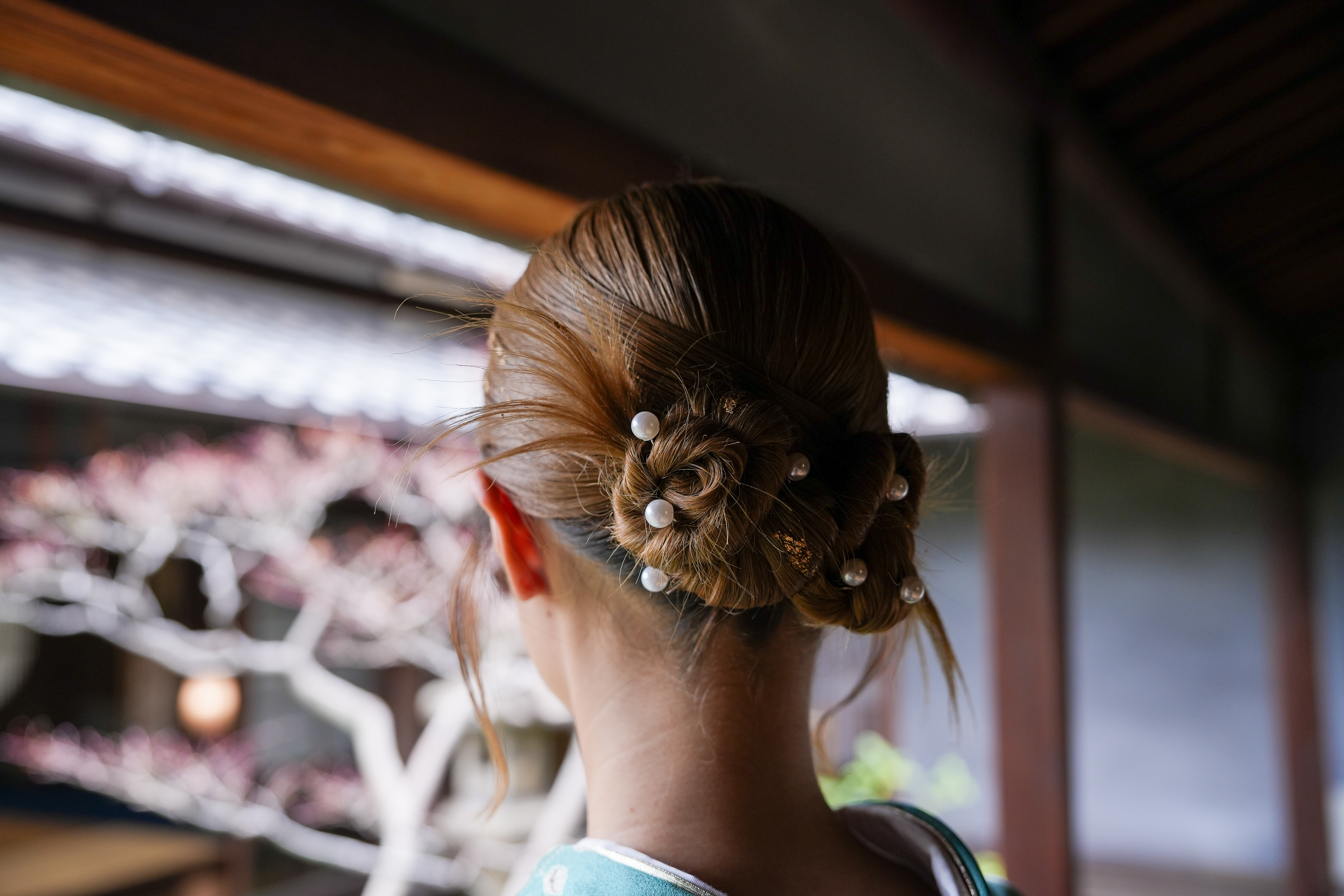 髪飾りから選ぶ、私だけのオーダーメイドヘアセット｜香川県丸亀市の美容室ならclef la cl'e du bonheur